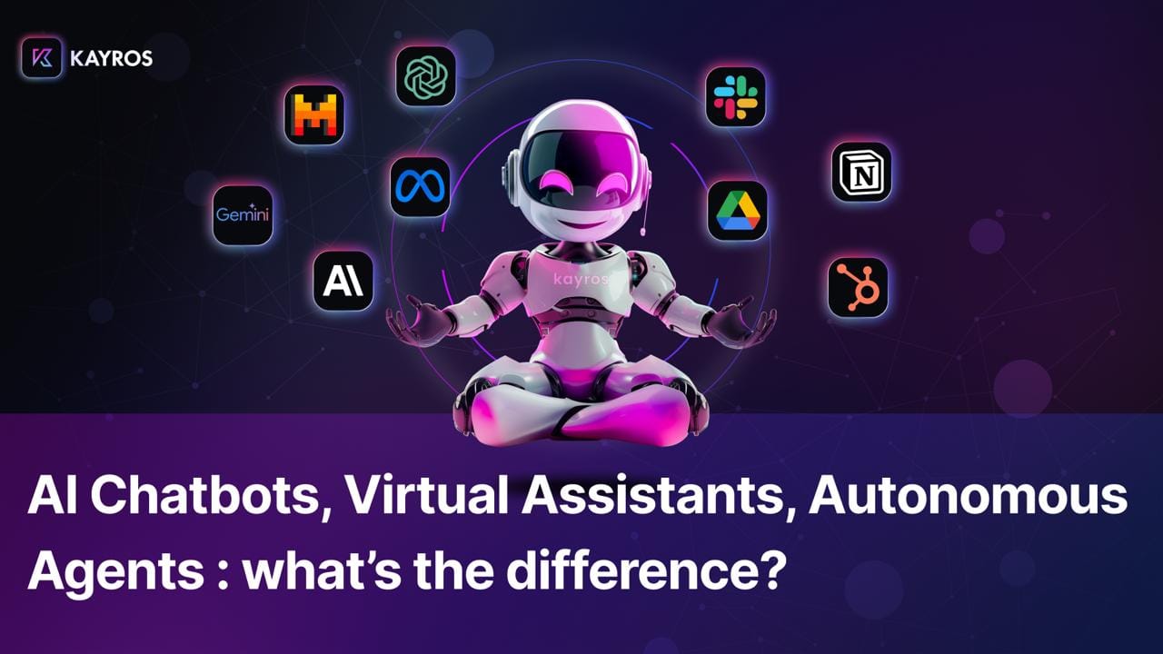 Understanding AI Chatbots, AI Virtual Assistants and Autonomous Agents ...